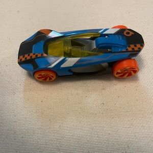 Hot wheels Blue and Orange Toy Racecar